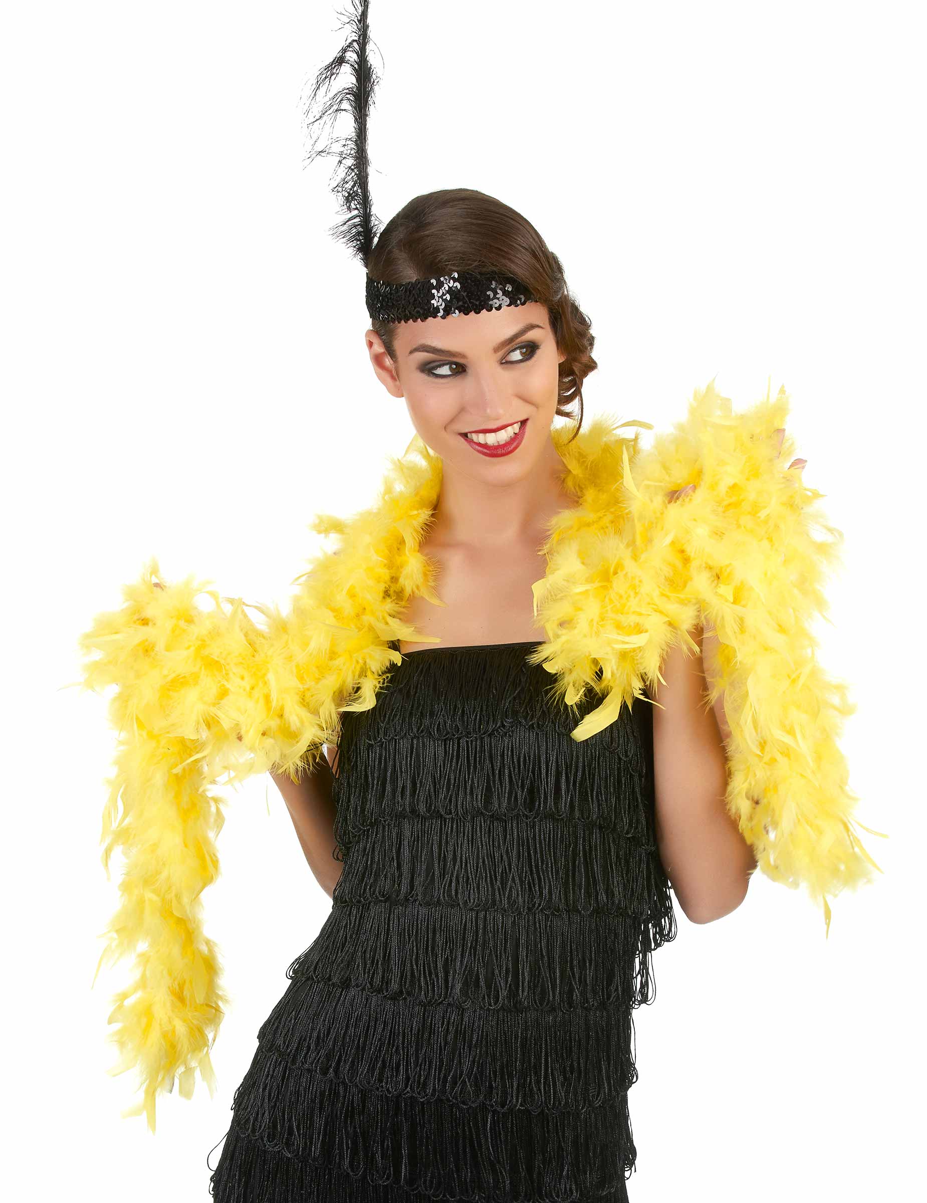 Haut Caipirinha Jaune | Top volants plissés en cascade | Taille Unique Haut Caipirinha Jaune | Top volants plissés en cascade | Taille Unique