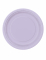 16 grandes assiettes en carton lavande 21.9 cm pour table
