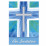 8 cartons d'invitation communion bleus avec enveloppes