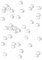 Pot perles de pluie translucide 120 gr pour décoration de table