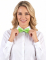 Noeud papillon vert fluo adulte