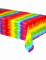 Nappe plastique hippie 137 x 274 cm motifs psychédéliques