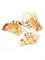 6 coquillages de décoration 4,5 x 2,8 cm bernard l'hermite