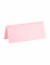 10 marque-places rectangle rose clair en carton
