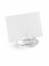 10 marque-places diamant transparent 4 x 3 cm pour mariage
