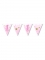 Guirlande en papier premier anniversaire fille one little star 3.7 m à fanions