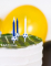 Détail des supports ballons des bougies d anniversaire football