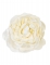 Décoration de table rose ancienne ivoire 12 cm fleur artificielle