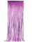 Rideau scintillant à frange fuchsia 1 x 2,5 m pour décoration