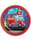 8 assiettes en carton camion de pompier 23 cm pour anniversaire
