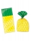 25 sacs en plastique ananas 10 x 22 x 5 cm pour bonbons
