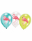 6 ballons en latex flamingo paradise 28 cm déco anniversaire