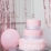 Bougie d anniversaire chiffre 2 rose gold avec pic