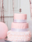 Bougie d anniversaire chiffre 8 rose gold métallisée avec pic