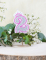 Mise en scène décorative de la bougie d anniversaire chiffre 2 princesse