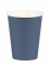 8 gobelets en carton bleu marine 210 ml pour fête