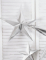 Mise en scène de la décoration à suspendre étoile pour Noël