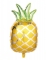 Ballon aluminium ananas métallisé 69 x 44 cm pour fête