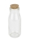 Bouteille en verre candy bar avec bouchon liège 14,5cm 250ml mariage