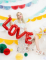 Ballon aluminium lettres LOVE pour mariage rouge