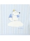 20 serviettes en papier renard blanches et bleues 33 x 33 cm petit prince