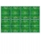 Nappe en plastique football party 120 x 180 cm terrain de foot