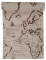 Chemin de table en coton carte de voyage 28 cm x 3 m thème monde
