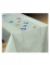 Chemin de table filet de pêche sirène 96 cm x 1,92 m blanc décoré