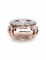 4 photophores en verre miroir rose gold 6 x 3 cm pour noël