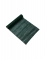 Chemin de table étincelant paillettes vert sapin 28 cm x 3 m pour Noël