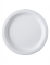 20 assiettes en carton blanc 26 cm compostables