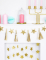 Mise en situation décorative de la guirlande en papier tassel étoiles