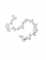 Guirlande de fleurs de cerisier blanches 1,80 m pour mariage