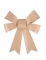 3 nœuds en jute pvc 11 x 12 cm pour mariage champêtre