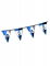 Guirlande fanion en plastique Atalanta™ bleue