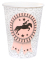 10 gobelets carton équitation 7,8 x 9,7 cm motif fer à cheval