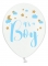 6 Ballons bleus it's a boy 30 cm baby shower