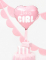 Mise en situation décorative du ballon aluminium cœur it s a girl pour baby shower