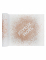 Chemin de table en coton blanc joyeux Noël paillettes rose gold 3 m x 28 cm