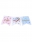 Guirlande 11 fanions fille ou garçon rose bleu et or 13 x 18 cm gender reveal