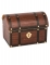 8 contenants coffre au trésor pirate 8 x 5,5 x 6 cm pour anniversaire