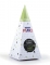 Cornet surprise vert fimo® renard 17 x 7 cm kit magnets