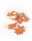 Détail des figurines du cornet surprise kit magnets renard