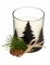 Bougie sapin et pomme de pin 330 g