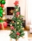 Mise en situation sur un sapin de la guirlande de sapin étoiles