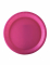 10 assiettes en carton fuchsia 22 cm sans plastique