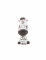 Figurine en résine zèbre décoratif safari 3 cm x 2,5 cm