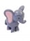 Figurine en résine éléphant décoratif safari 5,5 x 4,6 cm