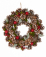 Couronne de noël baies des bois 35 cm traditionnelle