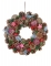 Couronne de Noël nature traditionnelle 35 cm aux pommes de pin